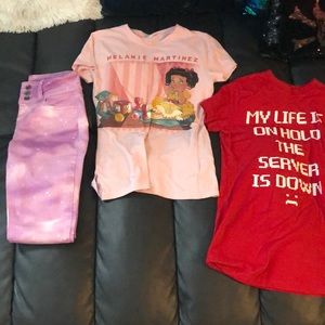 Hot topic Clothes (Jeans & shirts)